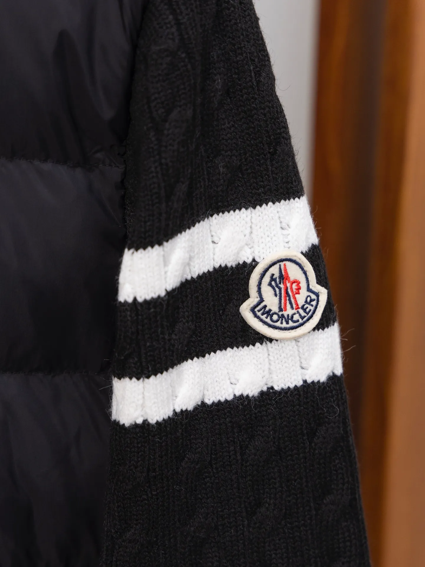 🔥🔥p255 MONCLER 460 Original 1:1 Black Gray Size S-XL